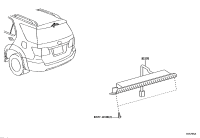 815700K020-LAMP ASSY, CENTER STOP