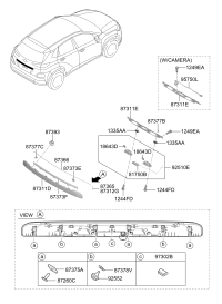 92501O1100-LAMP ASSY, LICENSE PLATE