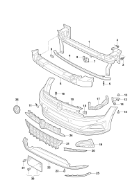 2SD8539499B9-End piece-black