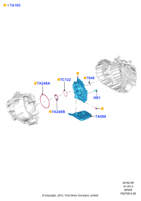BB5Z7A098A-STRAINER ASSY-OIL