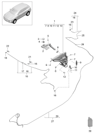 95B955451-Washer tank