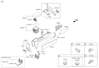 845604M000-ASHTRAY ASSY