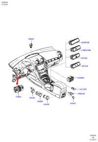 DS7T14C376AA-SWITCH,IGNITION