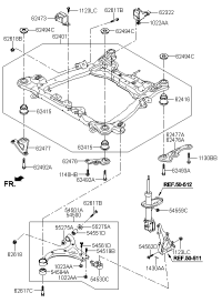 545004D002-ARM COMPLETE-FR LWR,LH