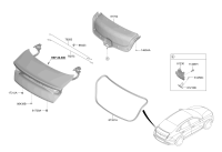 81230F0010-Lock assy-trunk lid