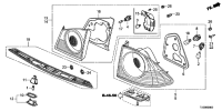 33500TX3H01-TAILLIGHT ASSY., R