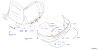 85022CJ00H-BUMPER-RR