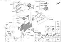 93300F0150KEX-Rocker switch assy