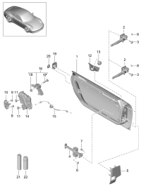 99153101101GRV-Door sub-assy: