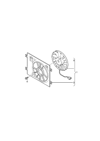 L5QD121203M-Radiator, fan