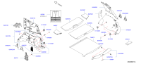 849414CL0A-FINISHER-LUGGAGE SIDE,UPPER LH