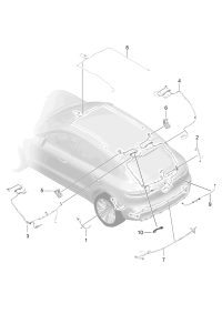 95B972253AB-Wire harness