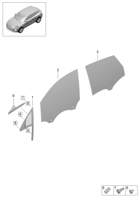 95B845114E-Glass (set), door