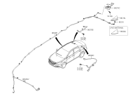 96220B3500-FEEDER CABLE-ANTENNA MAIN NO.1