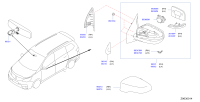 802922GC0A-COVER-FRONT DOOR CORNER,INNER RH