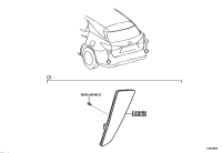 8191048050-LENS, REFLEX REFLECTOR, REAR LH, RH/LH