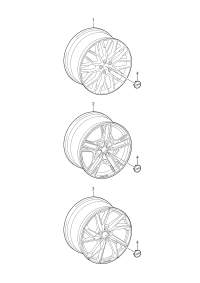 4S0601025S-Wheel rim: