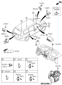 959104D430-MODULE ASSY-AIR BAG CONTROL