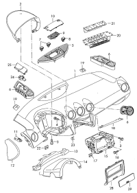 8J1857001C-Cluster assy-cluster: