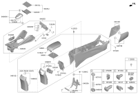 84605J1010NN6-COVER ASSY-CONSOLE UPR