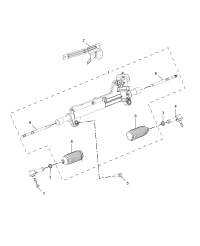 50015841-Gear sub-assy, power steering