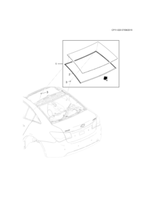 95991242-Window (incl. 2,3), rear