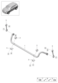 95B411309H-Stabilizer bar