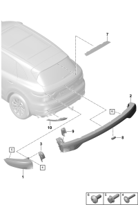9Y0945095B-Taillight for vehicles with## exclusive-equip