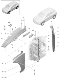 95B821103AYGRV-Fender deprecated parts primed
