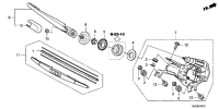 76622S50003-BLADE RUBBER