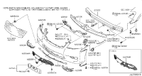 622A0EJ90A-COVER-BUMPER BRACKET