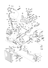 1KD122101G-Coolant hose