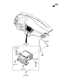 96150F9000URD-AUDIO ASSY