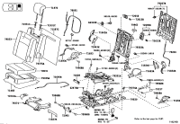 716930G040C0-COVER, REAR SEAT CUSHION HINGE, NO.3
