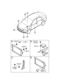 95910F9100-MODULE ASSY-AIR BAG CONTROL
