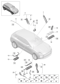 95B880241-Unit, side air bag