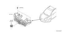 623102GB5A-GRILLE ASSY F A