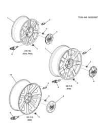 9595174-Nut, wheel (M14X1.5)