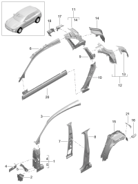 95B809608CYGRV-Stiffener B