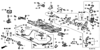 82539SFEZ01-Striker assy-rr seat lh