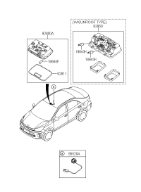 92850H7000BGA-A.SPOT LAMP