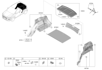 85730O1100TRY-TRIM ASSY-LUGGAGE SIDE LH