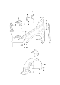3GB821022-Panel-fender