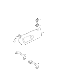 4KE8575513FW-Sunvisor