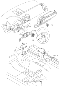 4E0959655J-Module assy dr s/a dr