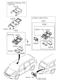 957104D110-TRIP COMPUTER ASSY