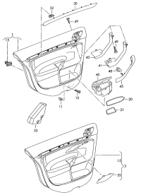 1K4867449-Garnish assy-dr