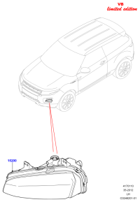 LR043663-LAMP ASSY, FOG