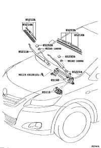 851100D140-MOTOR ASSY, WINDSHIELD WIPER