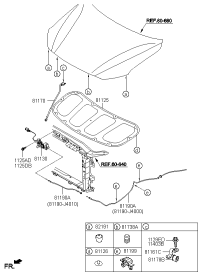 81125J4000-PAD-HOOD INSULATING